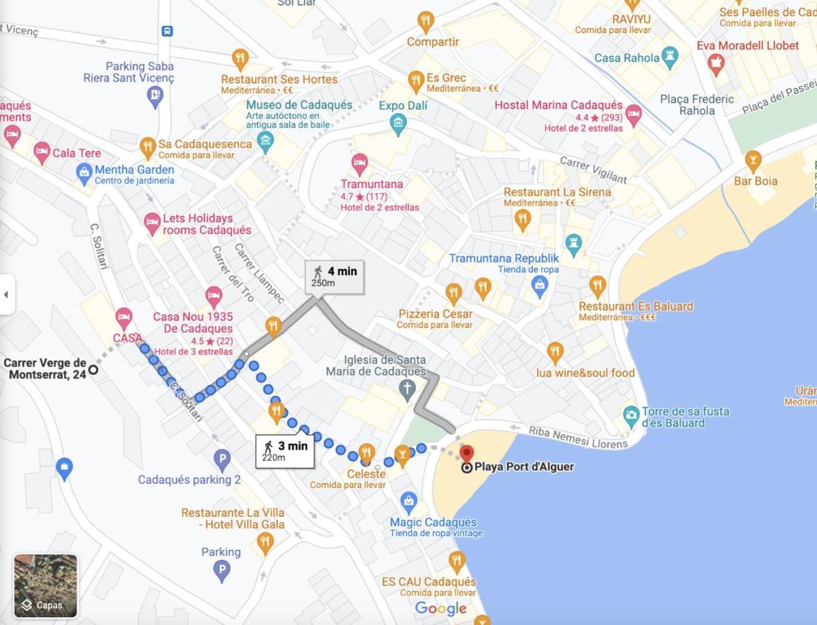 Apartamento Con Vistas Al Mar Cadaqués Eksteriør bilde